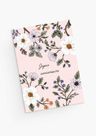The Mimi & August Botanical Birthday Greeting Card features blush pink hues, floral illustrations, and "Joyeux anniversaire" in French—perfect as a wildflower-inspired birthday card.