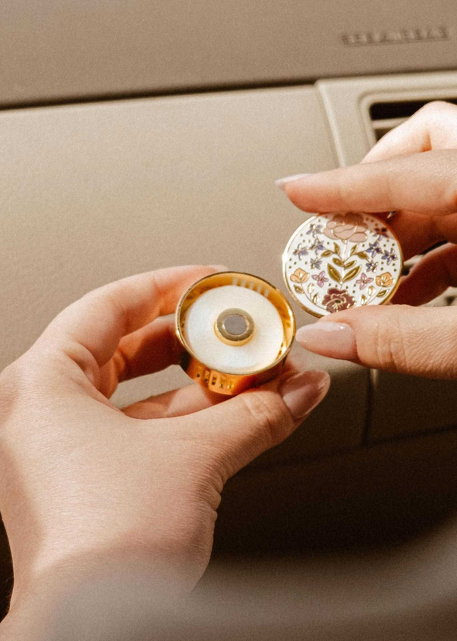 Tampon en feutre de rechange pour diffuseur de voiture, absorbant l'huile parfumée pour 2-3 semaines de fragrance