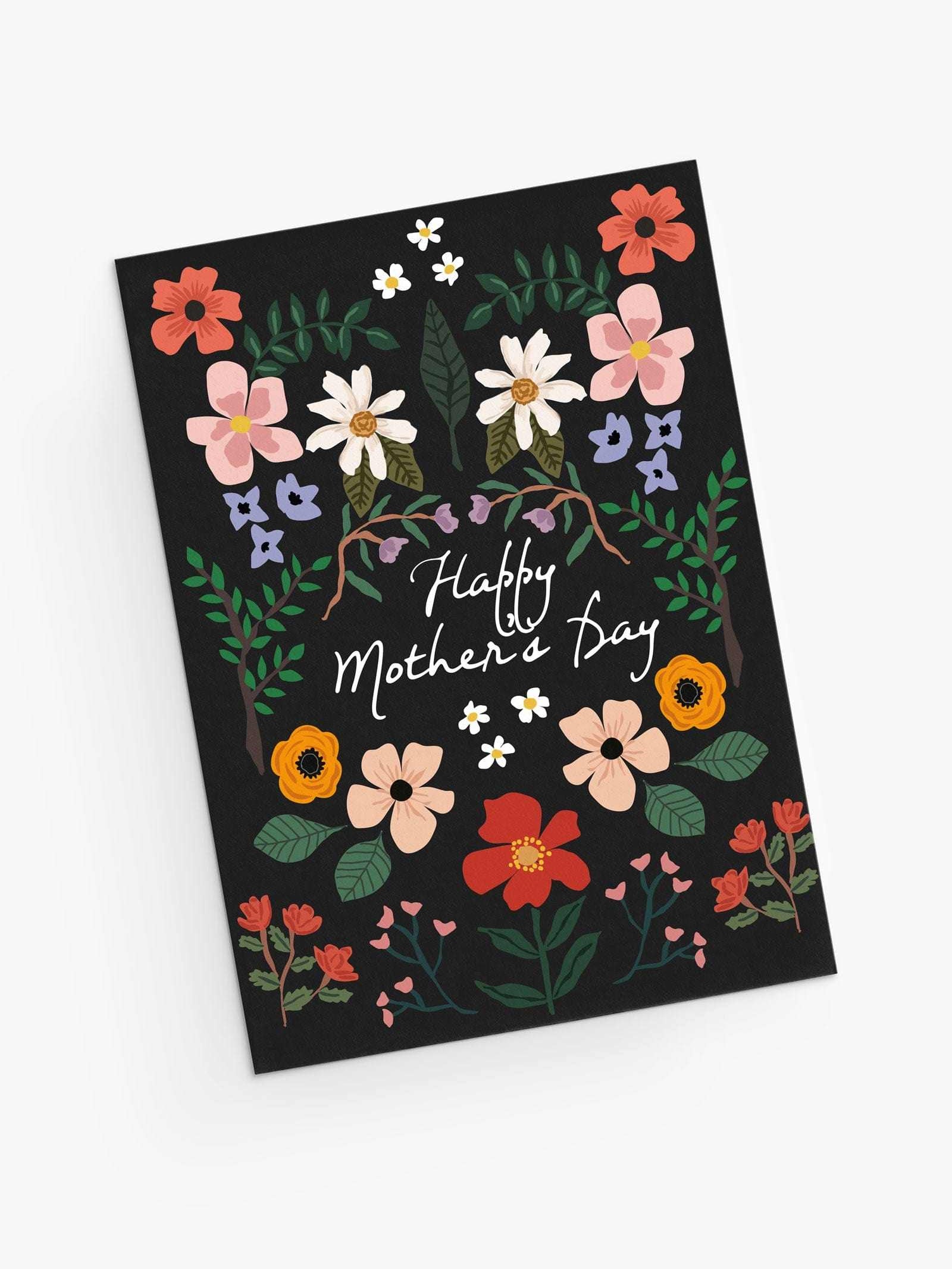 floral mother's day greeting card english version By Mimi & August