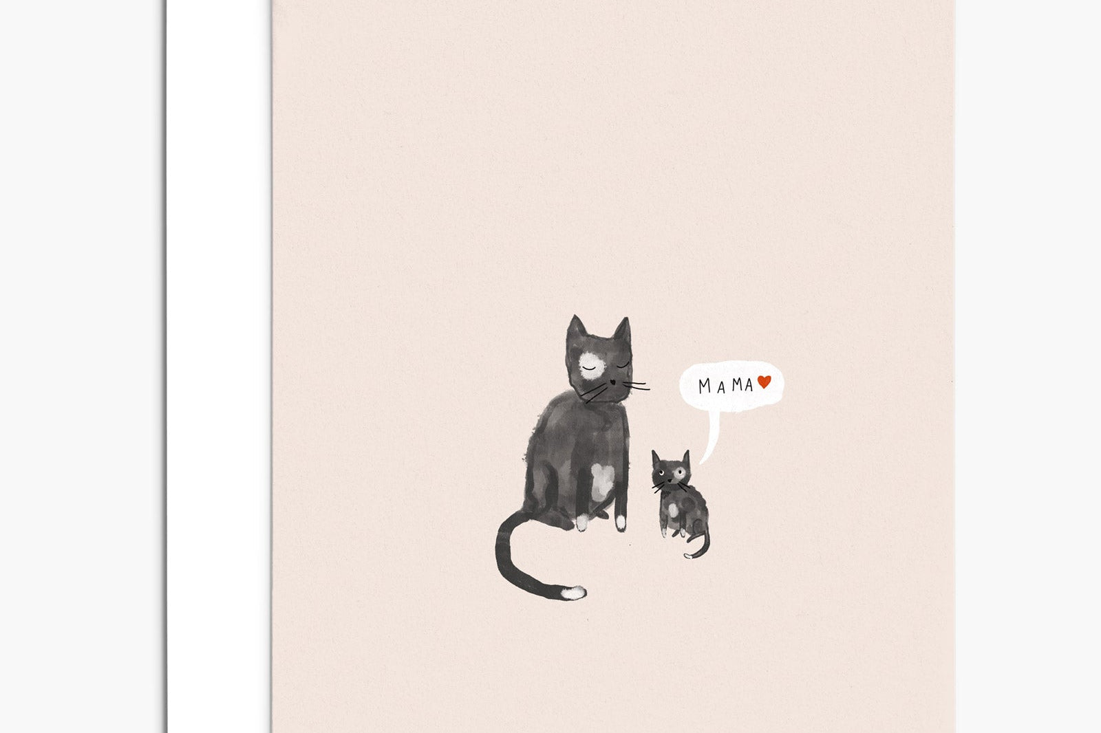 Maternal Love | Beautiful Mother's Day Greeting Card by Mimi & August