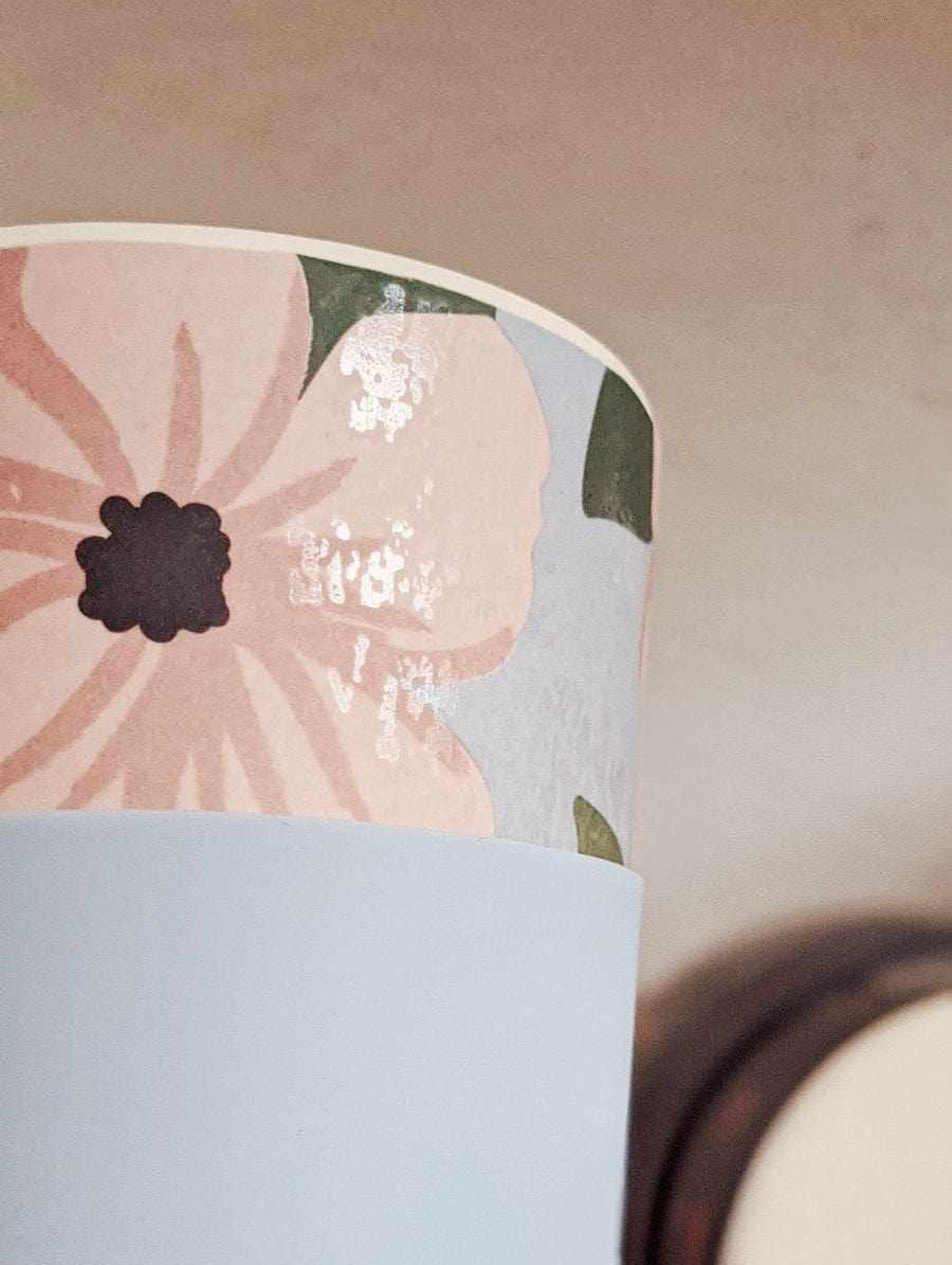 Peonies reusable coffee cup defect by mimi & august