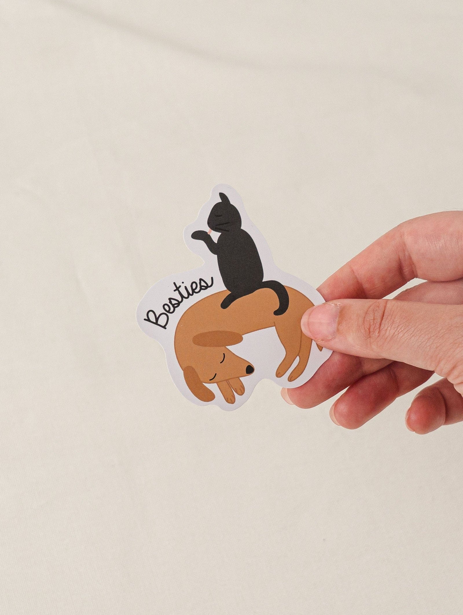 Besties - Vinyl Sticker by mimi and august