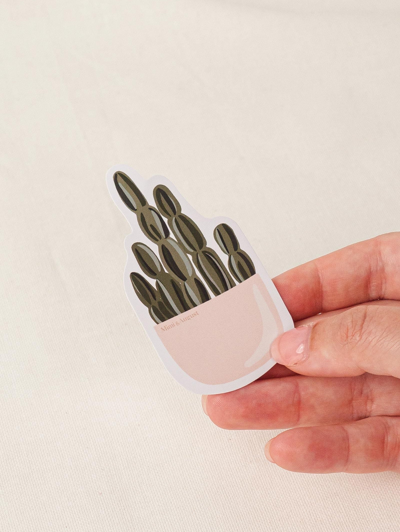 Cactus Party Vinyl Sticker by mimi and august