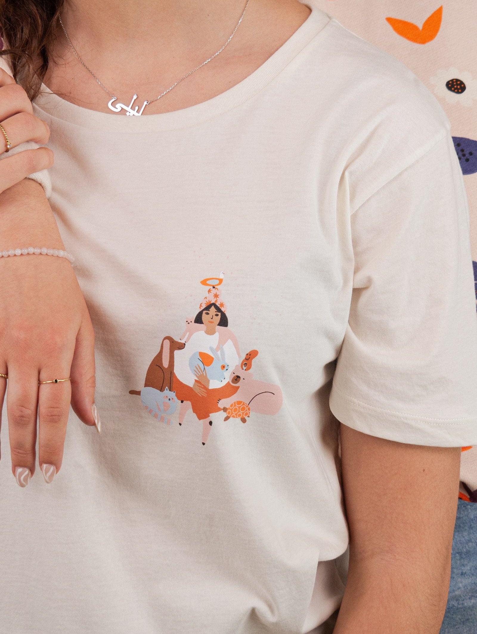 t-shirt collaboration between mimi and august - jennifer bouron