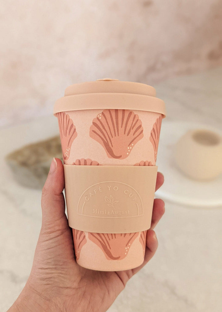 Seashell Cafe Yo Bamboo Reusable Cup