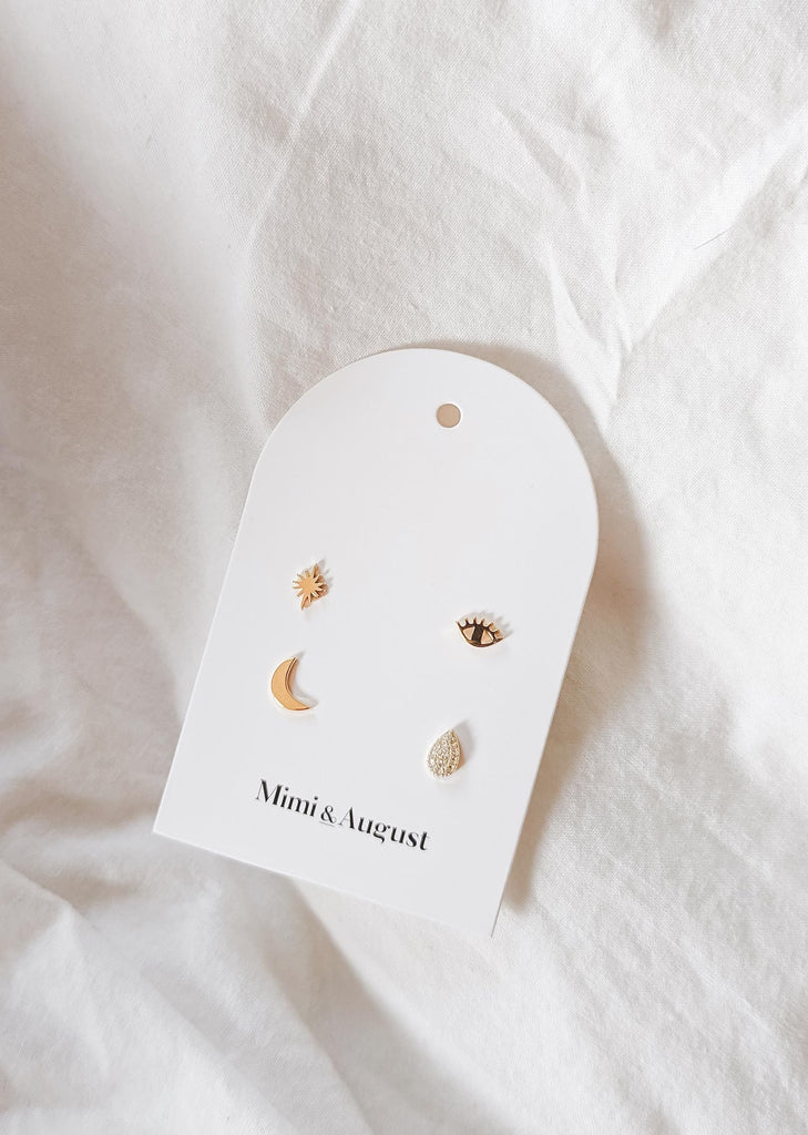Solstice kit - High Quality Gold Earrings by Mimi & August