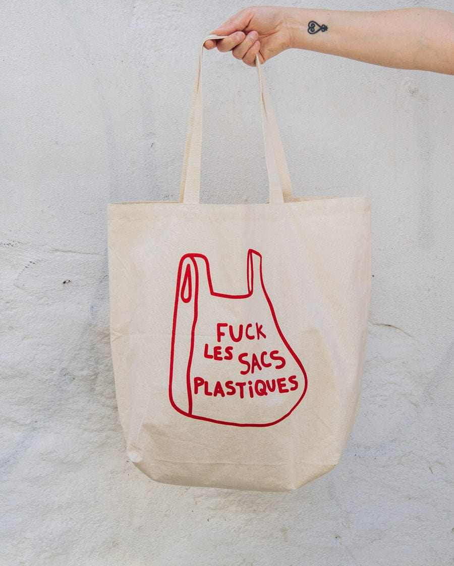 The perfect tote bag - refuse plastic waste by mimi and august