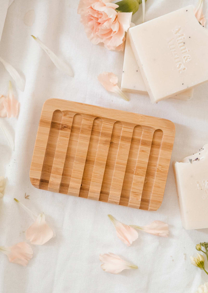 An Mimi and August Eco-Friendly Bamboo Soap Dish