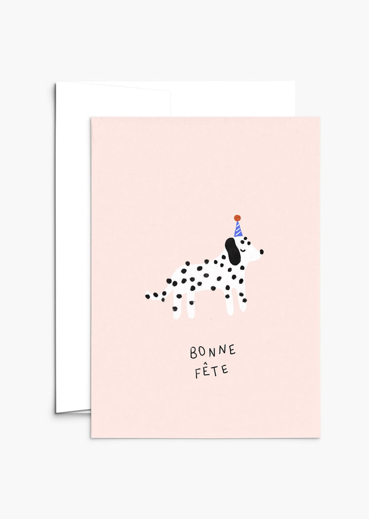 Dalmatian Birthday - Thank You Card