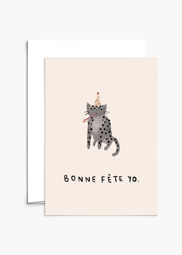 Bonne Fete Yo | Beautiful Greeting Card by Mimi & august