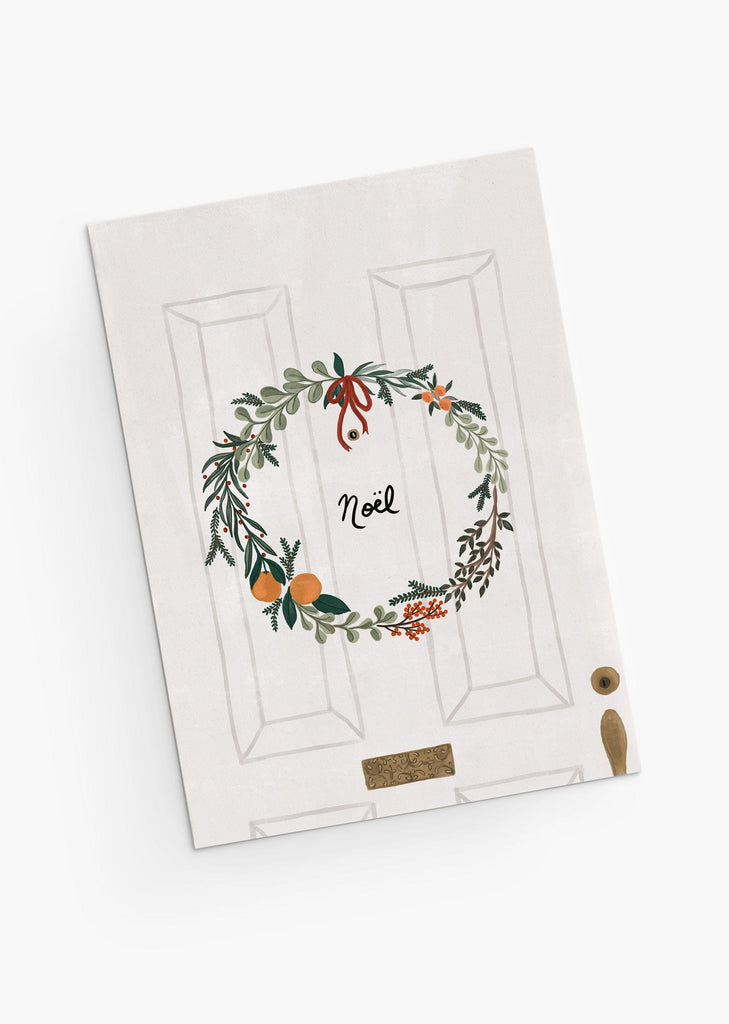Christmas Wreath Holiday Greeting Cards