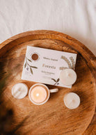 Foresta forest tealight candles with fir and cedar scent