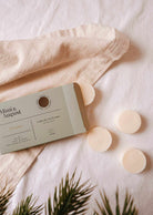 Pack of forest wax melts made from 100% natural soy wax with fir needle, cedarwood, and green moss scent