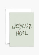 Joyeux Noël Branche Christmas Eco-friendly Greeting Card by mimi & august