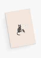Mother and kitten greeting card for mother's day by mimi & august