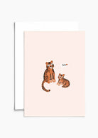 Papa - Greeting Card made from recycled paper with white envelope and compostable packaging, 5x7 inches.