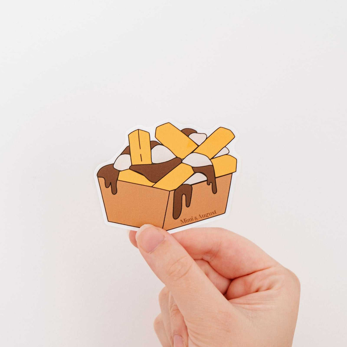Poutine Sticker – Québec’s Favourite Comfort Food | Mimi & August