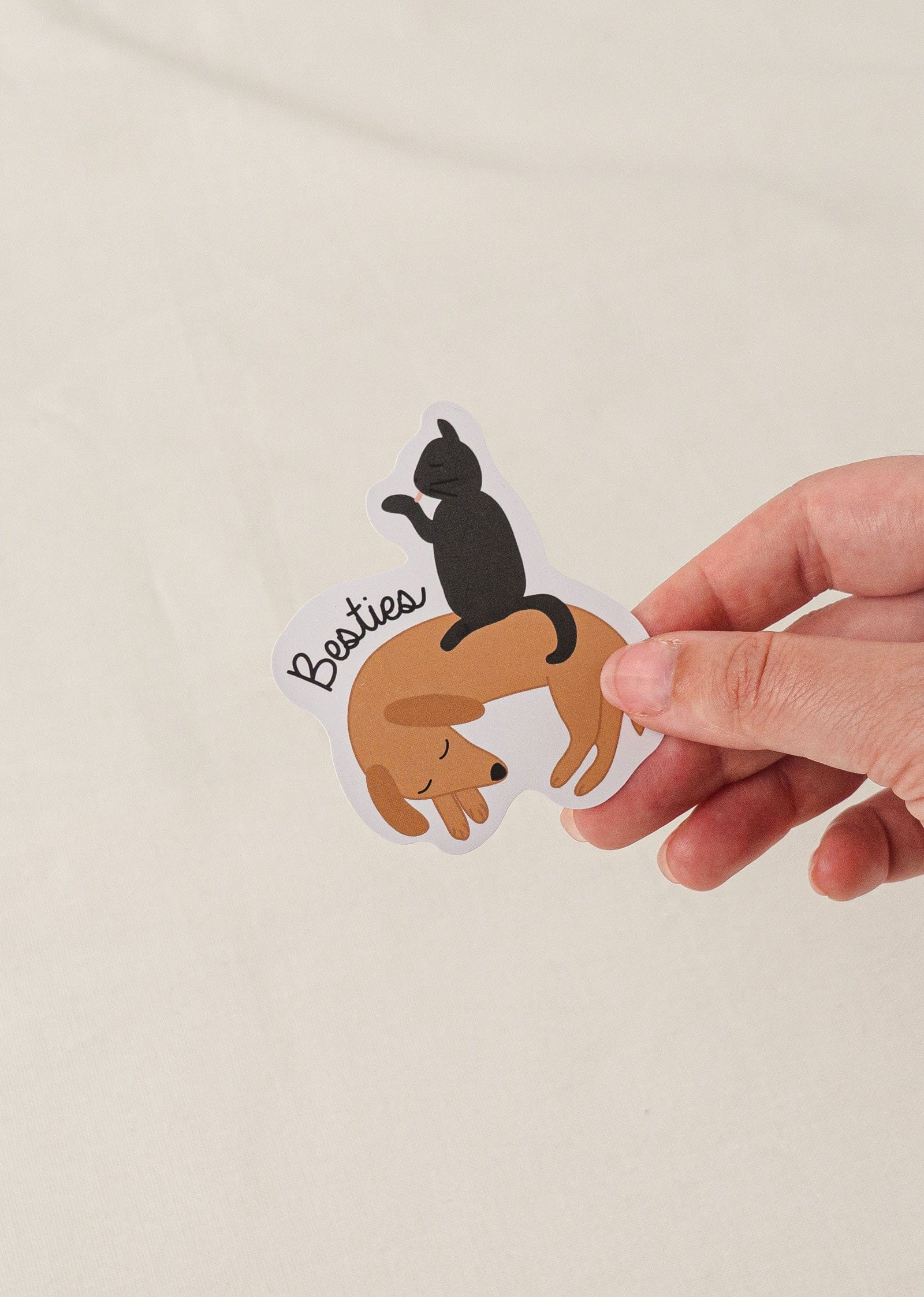 Besties - Vinyl Sticker by mimi and august