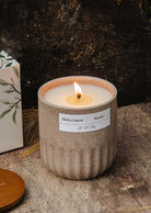 Bonfire Reusable Candle size 11 oz by mimi and august