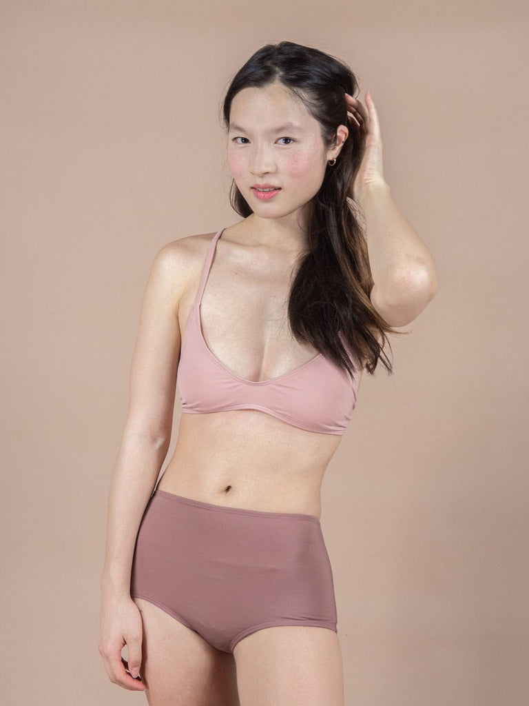 Top de Bikini Simple Ajustable | Bralette Chichi Coquillage | Mimi & August