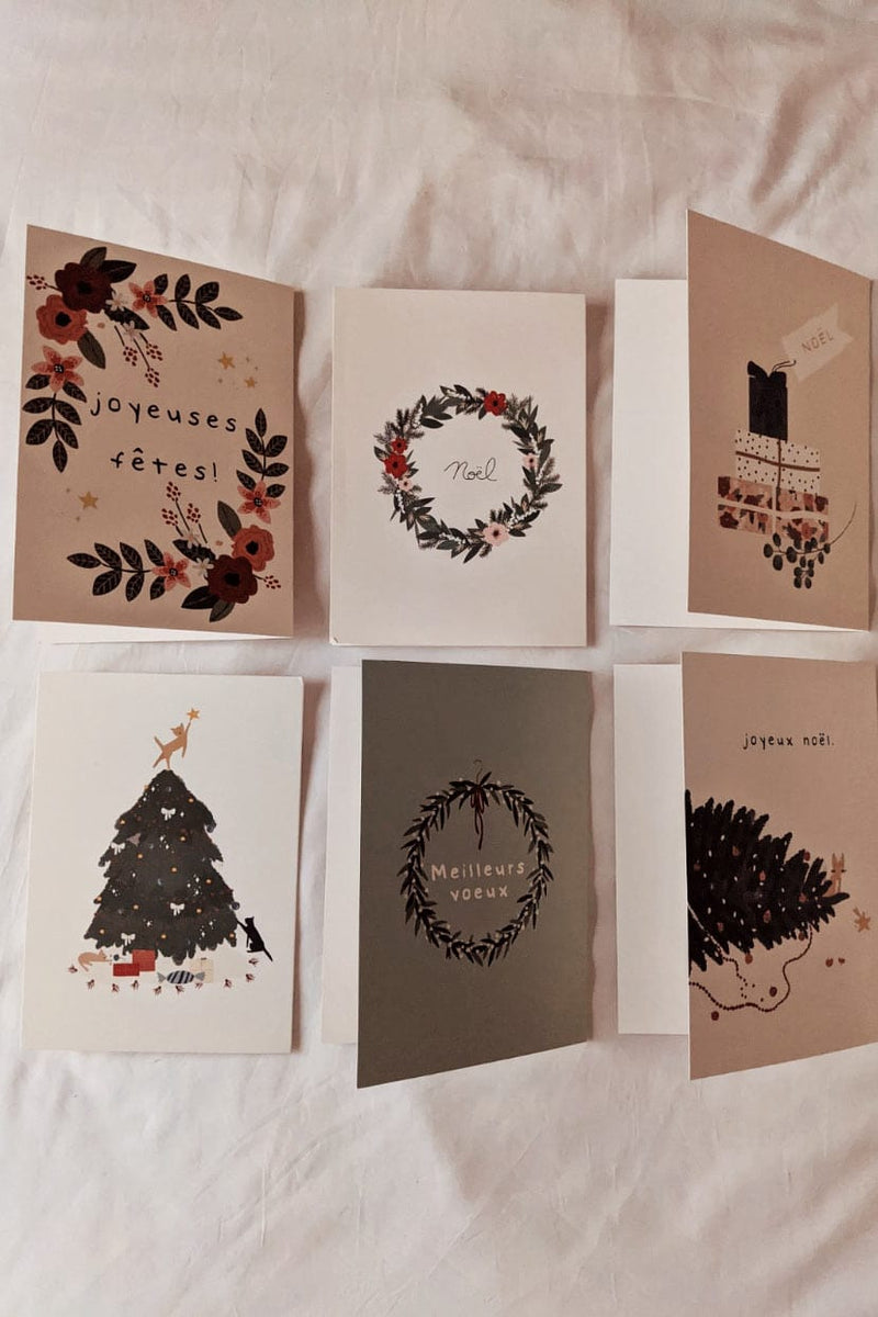 Carte de voeux de Noël défectueuse par mimi & august