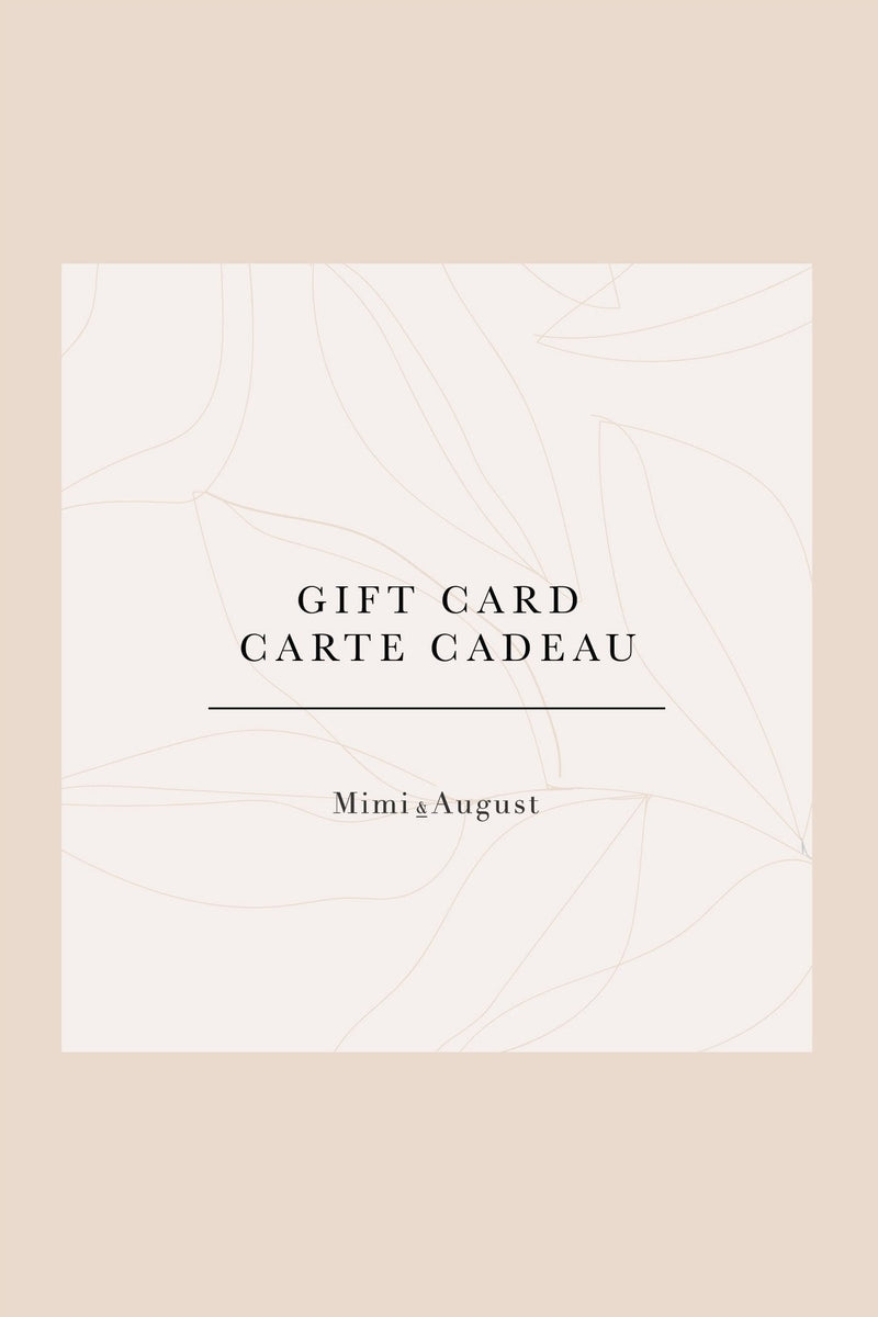 Carte cadeau Mimi & August