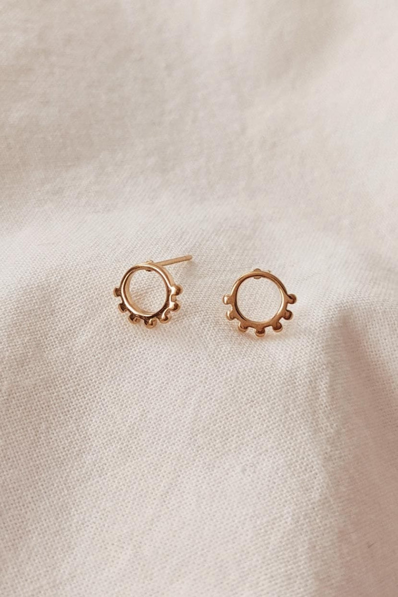 Jimma - High Quality Gold Earrings by Mimi & August