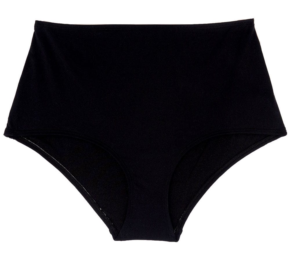 Paloma Black High Waist Bikini Bottom