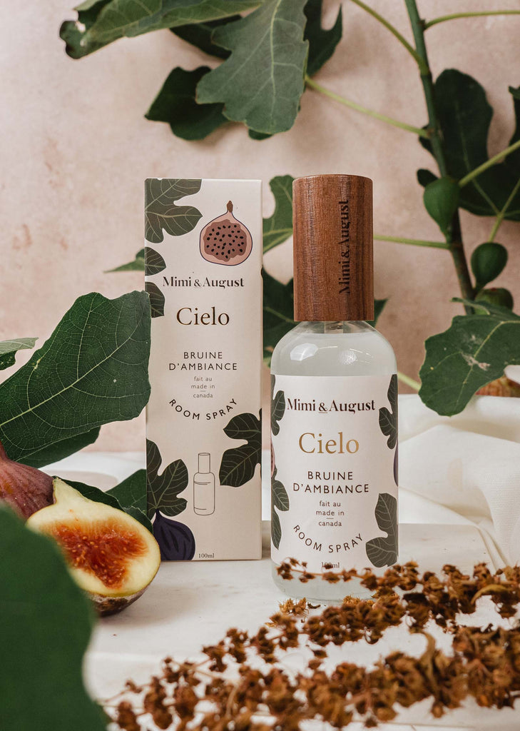 100 ml room spray cielo notes of figs, cassis and amber
