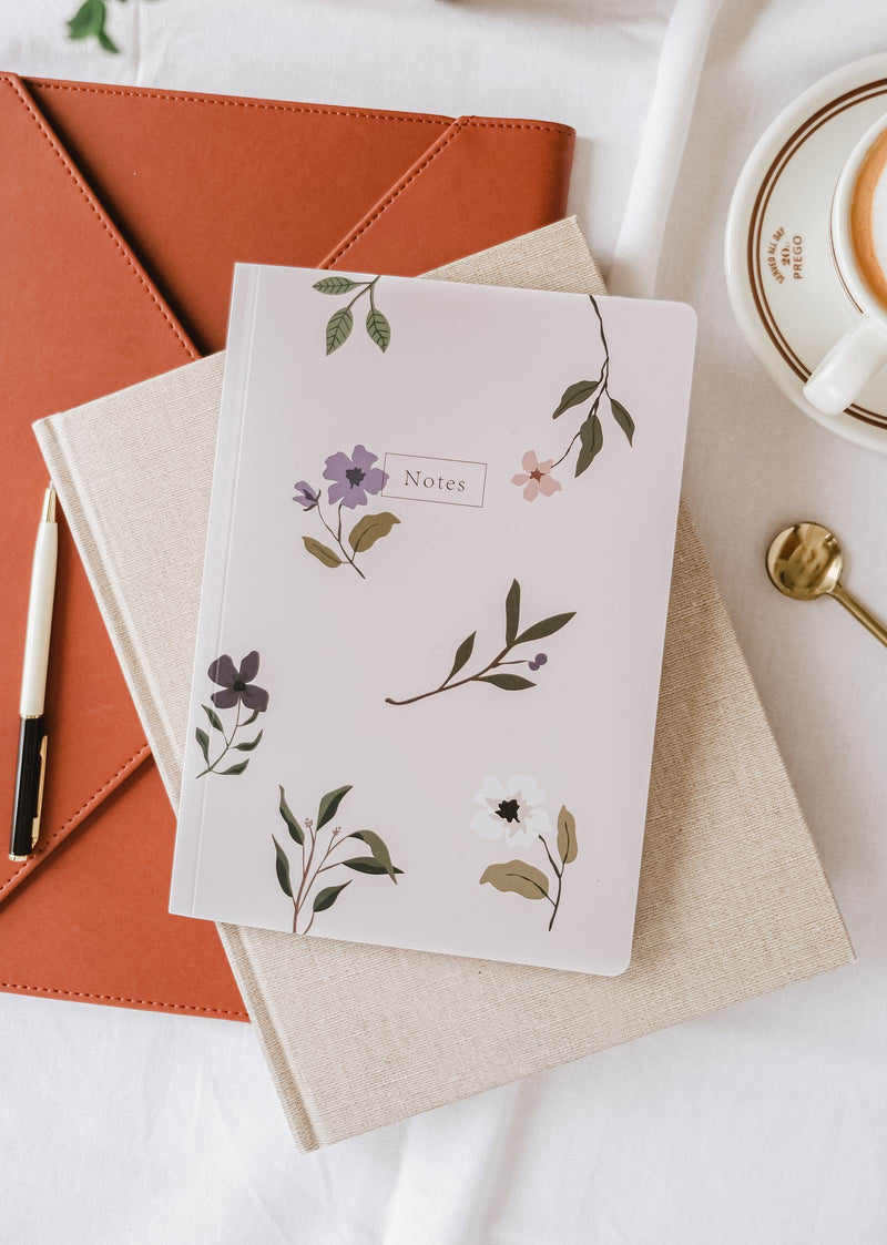 Spring breeze notebook made of recycled paper