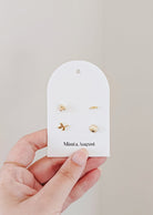 Tofino kit - High Quality Gold Earrings by Mimi & August