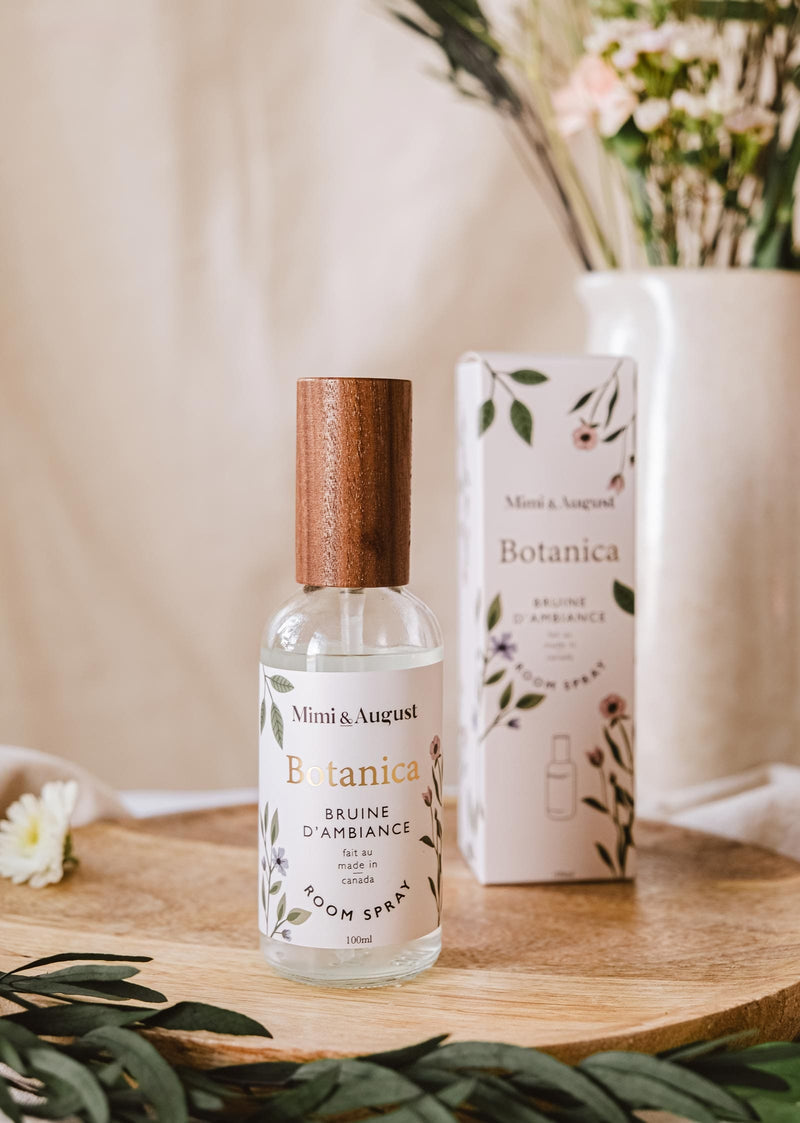 Spray d'ambiance Botanica : mélange luxueux de senteurs printanières