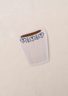 ceramic cup with coffee vinyl sticker