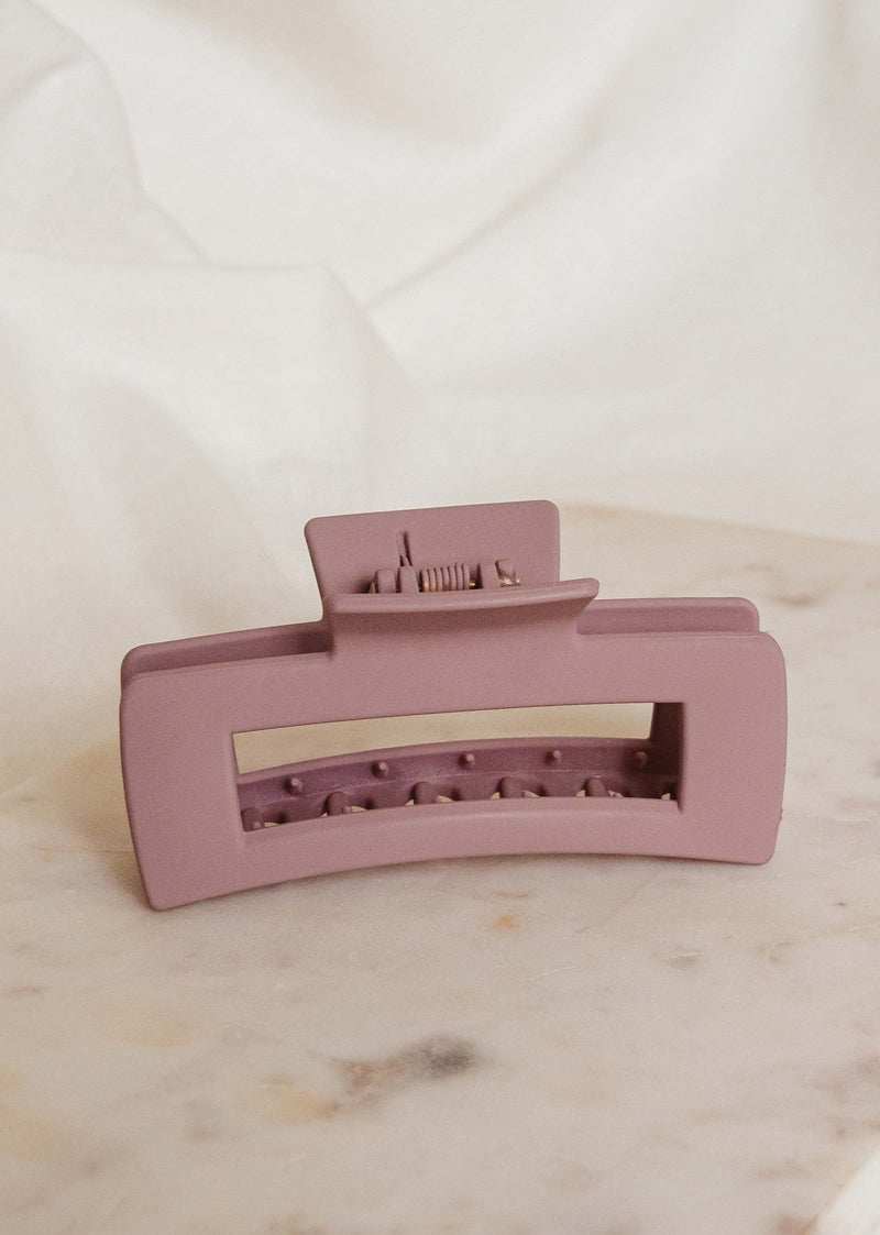 Lilac Matte Daisy Claw Clip by mimi and august
